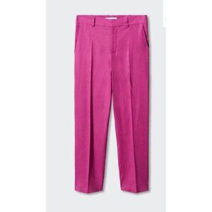Fuchsia Linen Women's Size 14 Formal Business Office Ladies Work Wear New w Tags